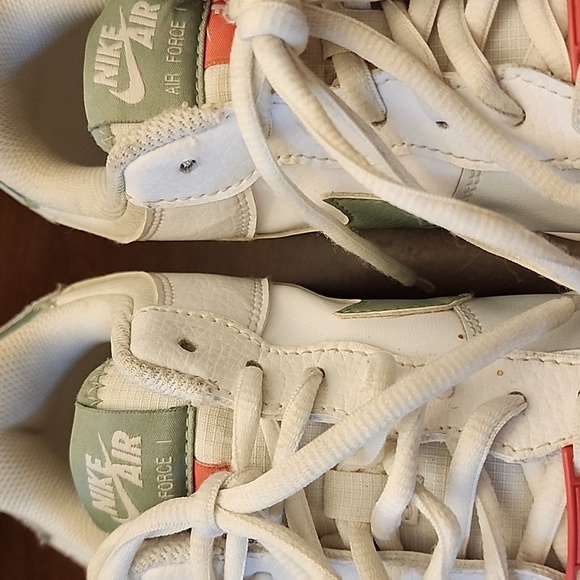 AIR FORCE ONE pink & green sz 10 - Picture 2 of 10